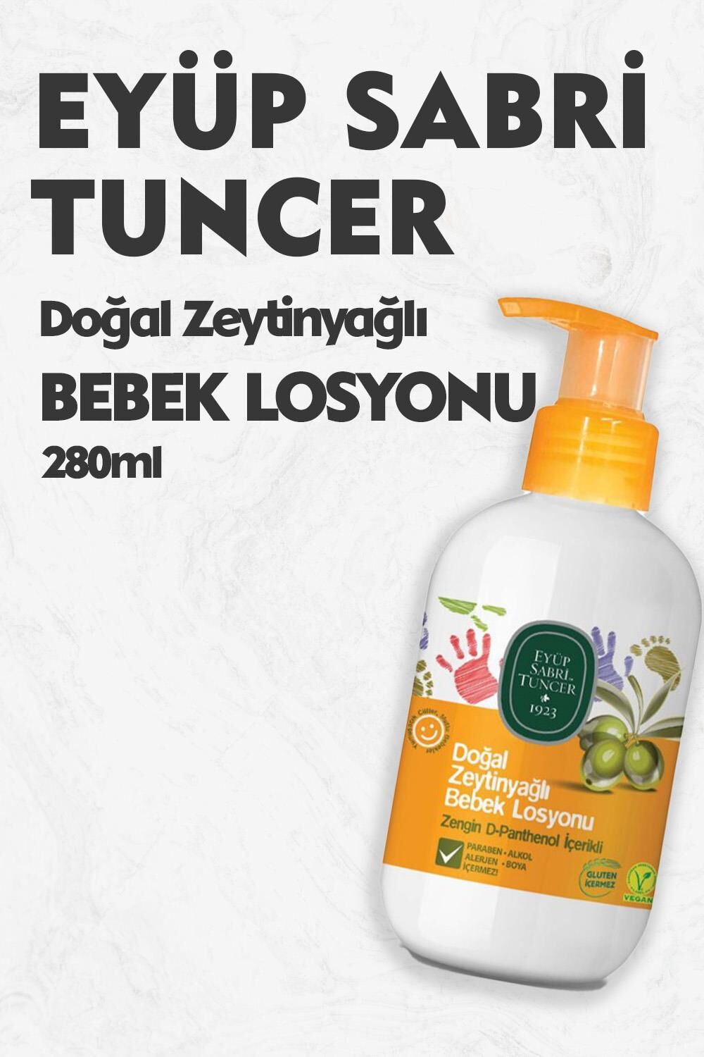 Eyüp Sabri Tuncer Doğal Zeytinyağlı Bebek Losyonu 280 ml