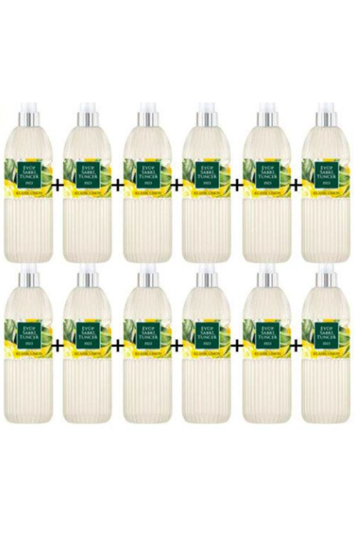 Eyüp Sabri Tuncer Klasik Limon 150 ml Sprey Kolonya x 12 Adet