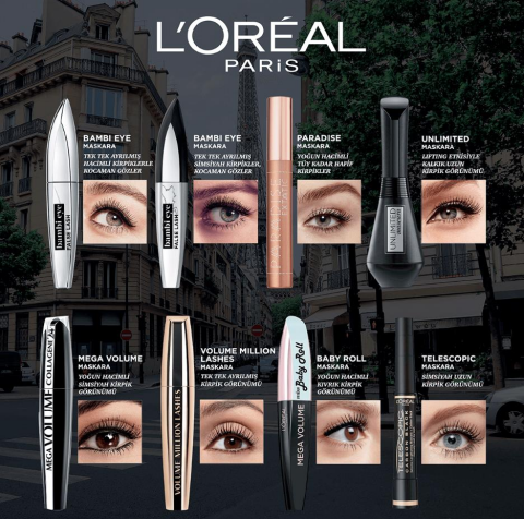 Loreal Infaillible Matte Cover SPF25 200, Bambi Eye Maskara, Vinyl Ink Likit Ruj 95