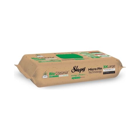Sleepy Bio Yüzey Temizlik Havlusu 50 Adet Çayağacı Misket Limonlu