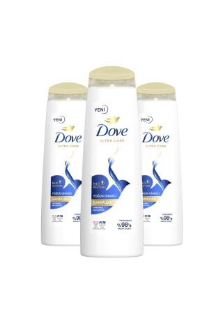 Dove Ultra Care Yoğun Onarıcı Şampuan 400 ml x 3 Adet