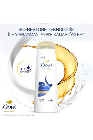Dove Ultra Care Yoğun Onarıcı Şampuan 400 ml x 3 Adet