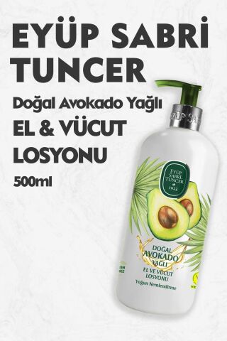 Eyüp Sabri Tuncer Doğal Avokado Yağlı El Ve Vücut Losyonu 500 ML