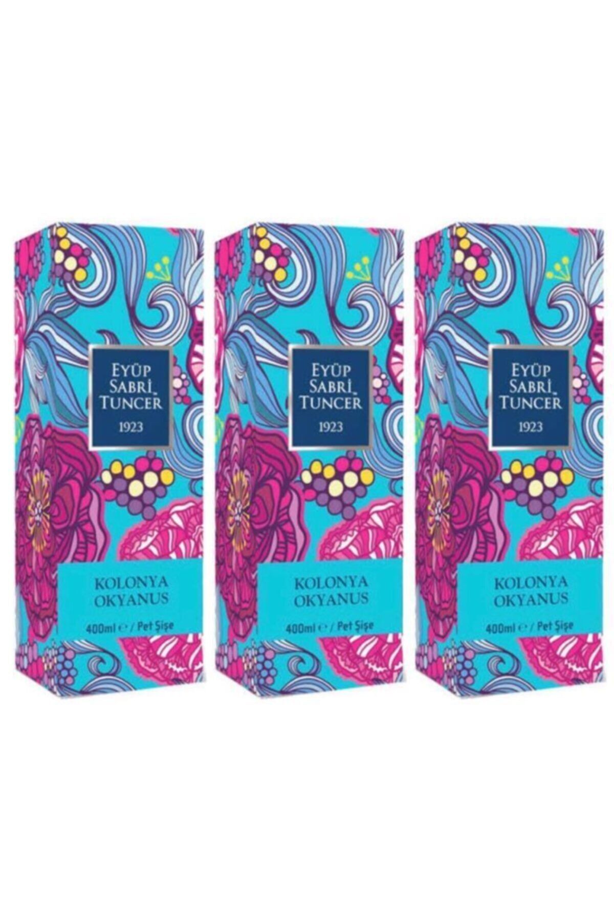 Eyüp Sabri Tuncer Okyanus Kolonyası Pet Şişe 400 ml x 3