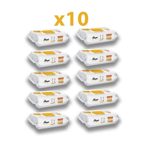Sleepy Sleepy Easy Clean Arap Sabunu Katkılı Yüzey Temizlik Havlusu 100'LÜ - 10 Adet