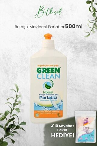 U Green Clean Bulaşık Makinesi Parlatıcı 500 ml ve Hediyeli