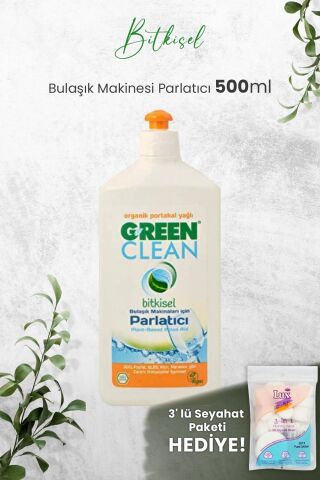 U Green Clean Bulaşık Makinesi Parlatıcı 500 ml ve Hediyeli