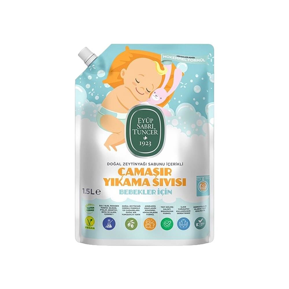 Eyüp Sabri Tuncer Bebek Çamaşır Yıkama Sıvısı 1500 ml