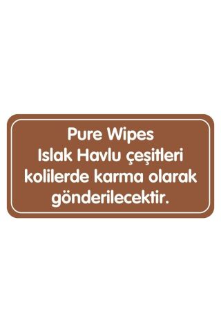 Pure Baby Wipes Meyveli Islak Havlu 16x50 (800yaprak)