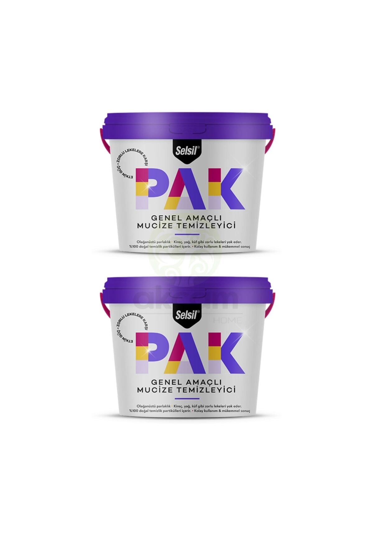 Selsil Pak Genel Amaçlı Mucize Temizleyici 500 gr 2'li Paket