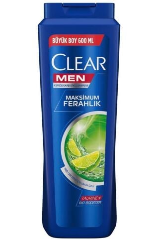 Clear Men Yağlı Saç Derisi İçin Maksimum Ferahlık Şampuan 600 ml