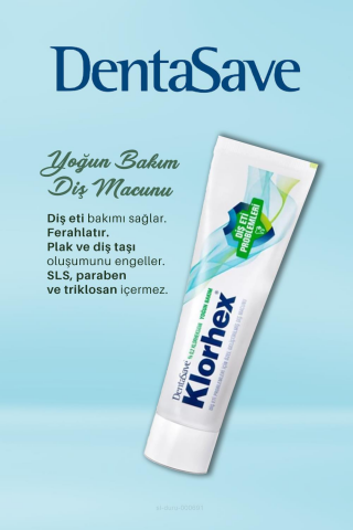 7 AL 6 ÖDE Dentasave Klorhex Diş Macunu Yoğun Bakım 75 ml ve Diş Macunu Sıkma Aparatı