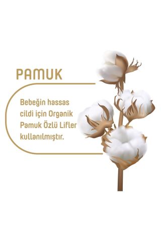 Pure Baby Organik Pamuklu Islak Havlu 6×90 (540 Yaprak)