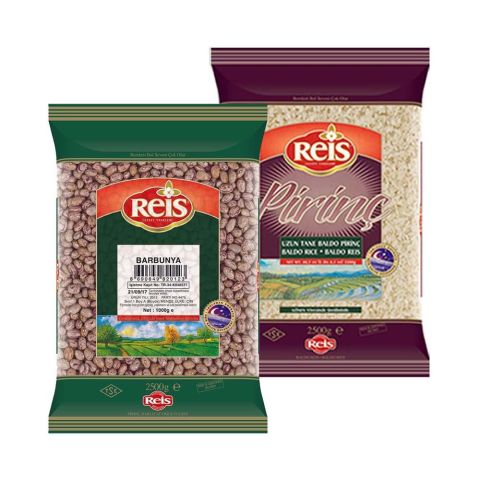 Reis Gönen Baldo Pirinç VE Barbunya 2.5 Kg