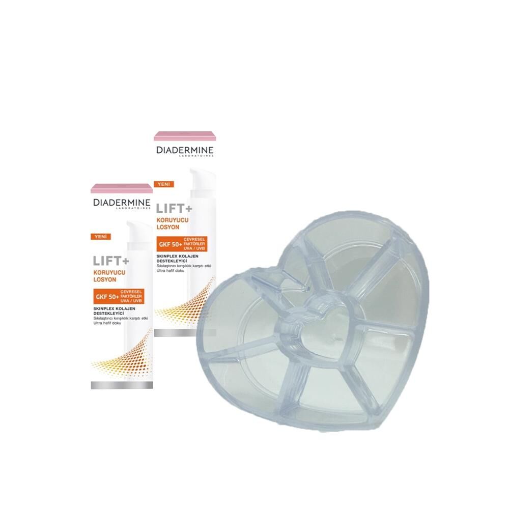 Diadermine Lift+ Kırışıklık karşıtı Koruyucu Losyon 40 ml x 2 ve Diadermine Makyaj Düzenleyici Hediyeli