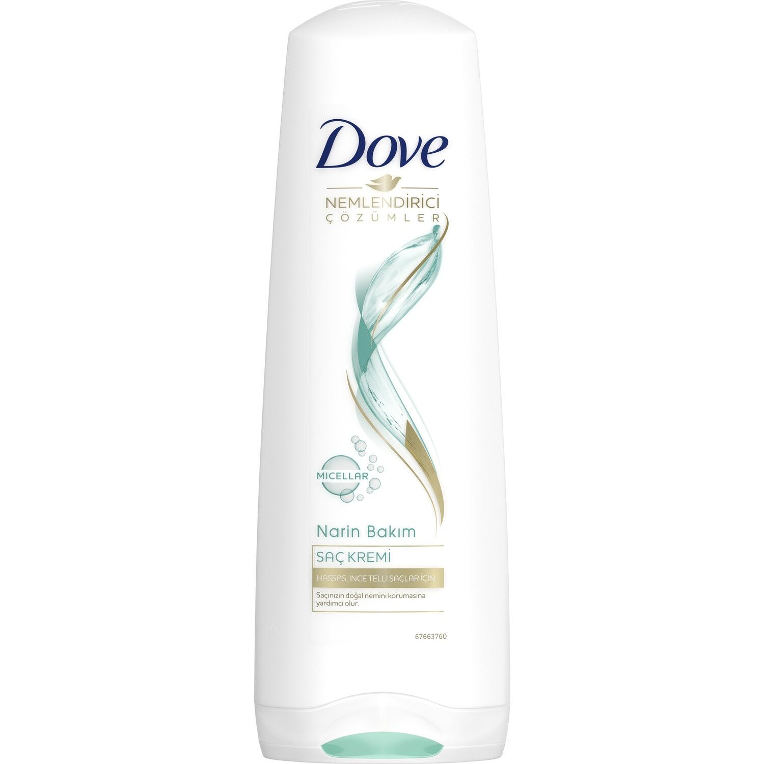 Dove Micellar Narin Bakım Saç Bakım Kremi 400 ml