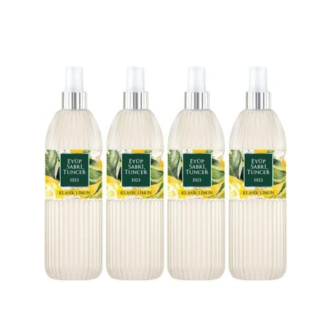 Eyüp Sabri Tuncer Klasik Limon Sprey Kolonya 150 ml x 4 Adet