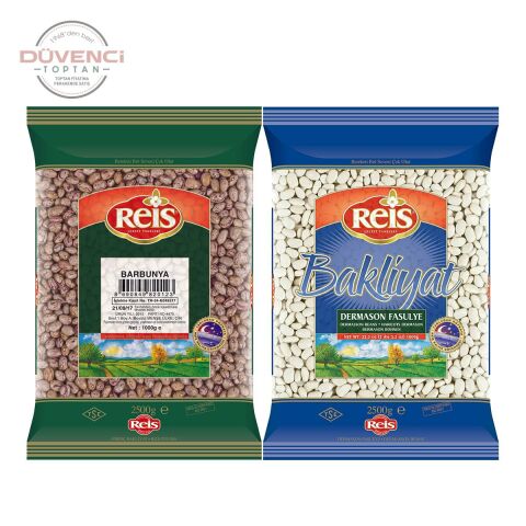 Reis Barbunya Fasülye ve Dermason Fasulye 2,5 Kg