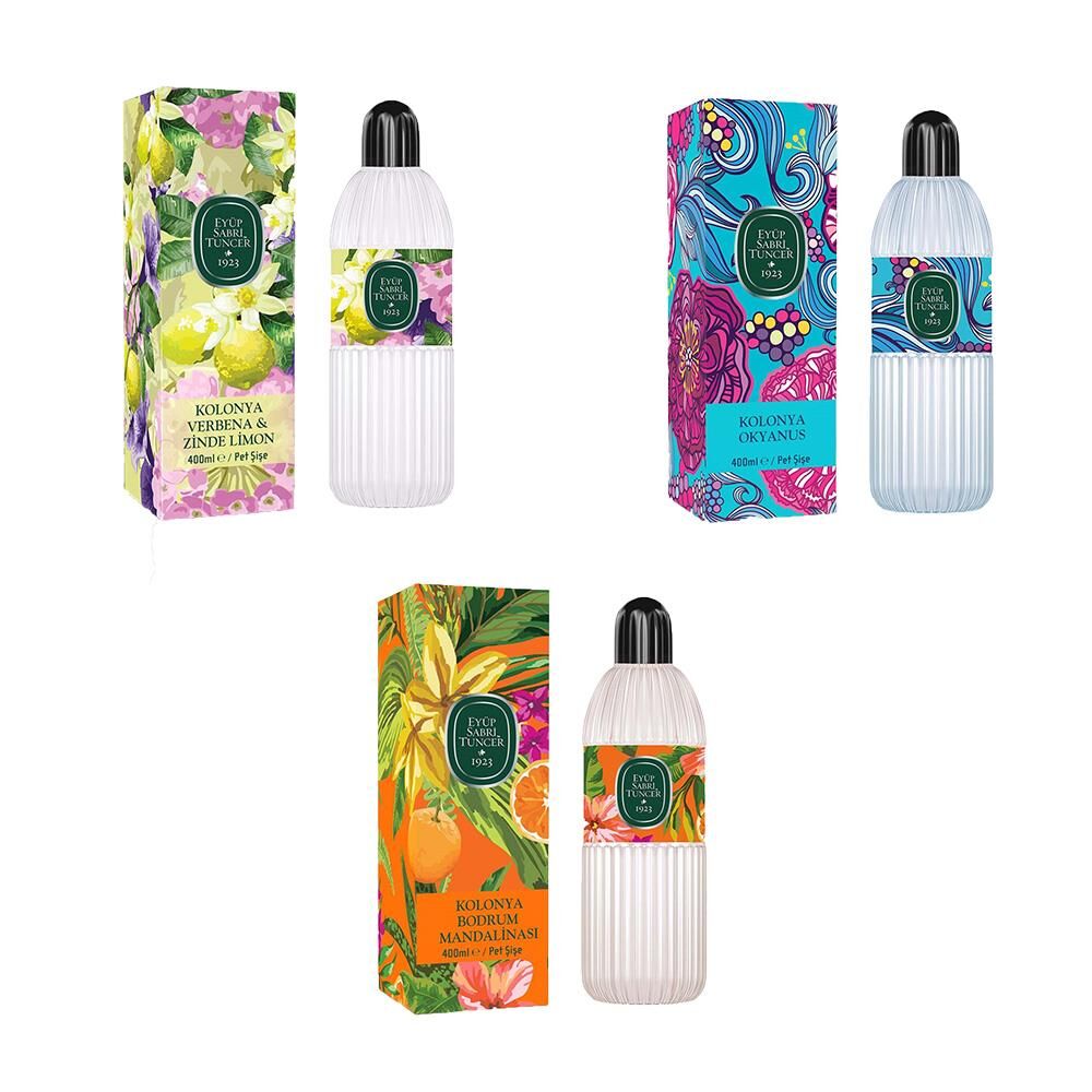 Eyüp Sabri Tuncer Kolonya Bodrum Mandalinası, Verbena & Zinde Limon ve Okyanus