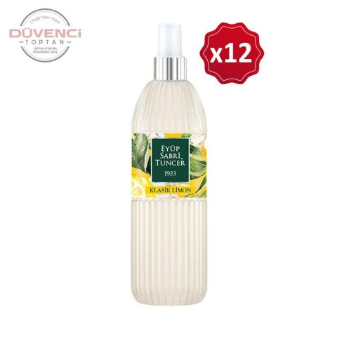 Eyüp Sabri Tuncer Klasik Limon Sprey Kolonya 150 ml x 12 Adet