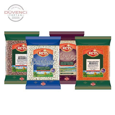 Reis Barbunya, Pirinç, Mercimek ve Fasülye 2,5 Kg