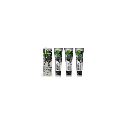 Doğal Bambu Aktif Karbonlu Diş Macunu 90 ml x 4 Adet