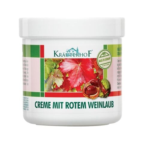 Krauterhof Kırmızı Asma Yaprağı Ayak ve Bacak Kremi 250 ml