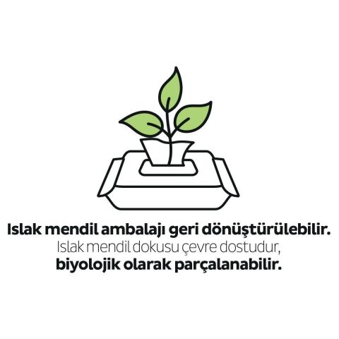 Sleepy Ecologic Yenidoğan Islak Bebek Bakım Havlusu 6X40 (240 Yaprak)