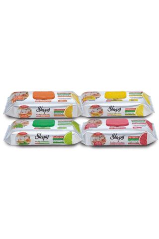 Sleepy Easy Clean Süper Yüzey Temizlik Mutfak Havlusu&mendili Karma Paket 4x50 (200 YAPRAK)