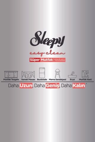 Sleepy Easy Clean Süper Yüzey Temizlik Mutfak Havlusu&mendili Karma Paket 4x50 (200 YAPRAK)
