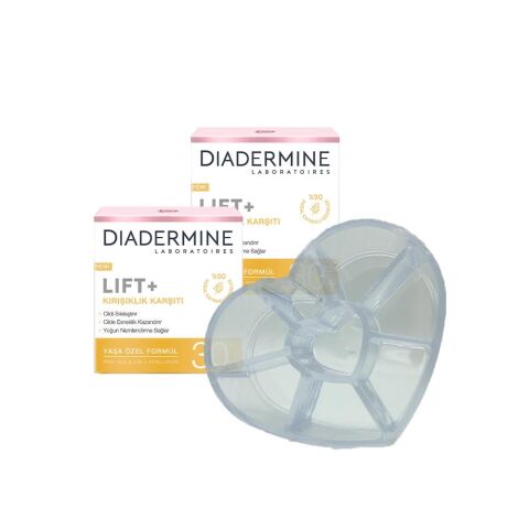 Diadermine Kırışıklık Karşıtı Krem Lift+ 30+ x 2 ve Diadermine Makyaj Düzenleyici Hediyeli