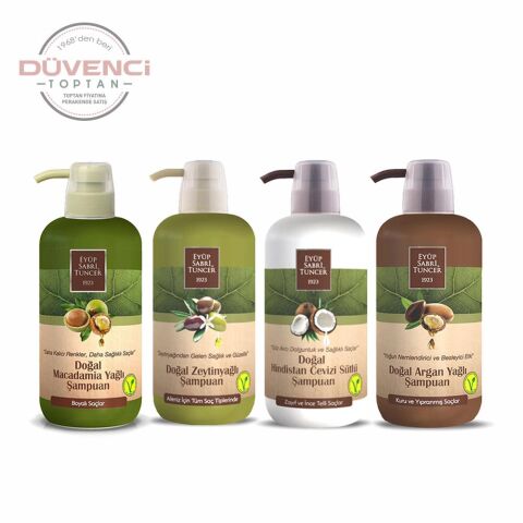Düvenci Toptan Eyüp Sabri Tuncer Şampuan Seti 4' lü Paket Model 107