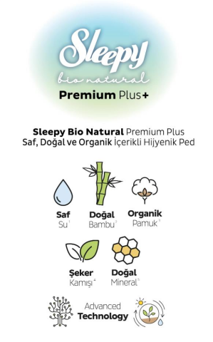 Sleepy Bio Natural 7 AL 6 ÖDE Gece Ped 18'li ve ROSIE