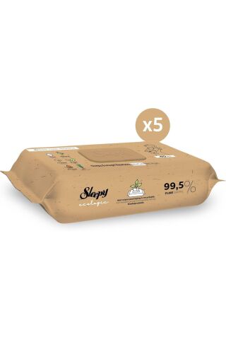 Sleepy Ecologic Yenidogan Islak Bebek Bakım Havlusu 5x40