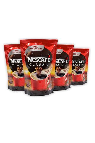 Nescafe Classic 200 gr Poşet x 4 Adet