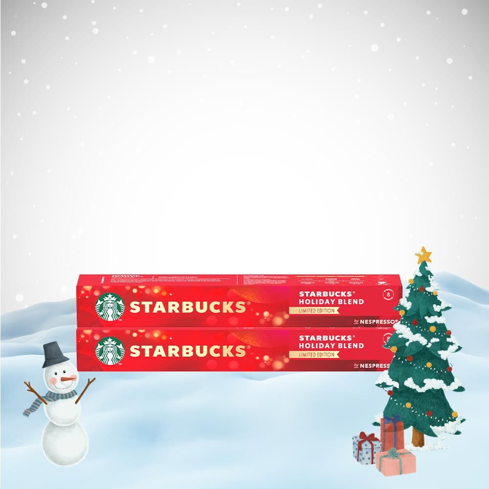 Starbucks Yılbaşı Paketi Holiday Blend Medium Roast (Kapsül Kahve) x 2