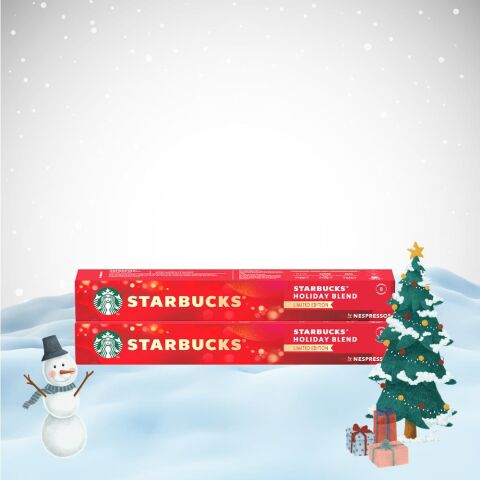 Starbucks Yılbaşı Paketi Holiday Blend Medium Roast (Kapsül Kahve) x 2