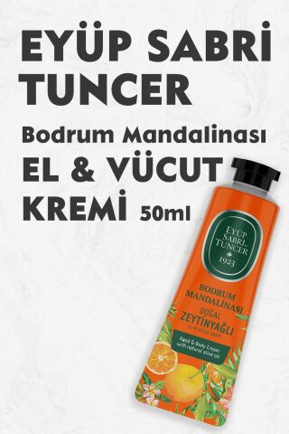 Eyüp Sabri Tuncer El ve Vücut Kremi Bodrum Mandalinası 50 ml