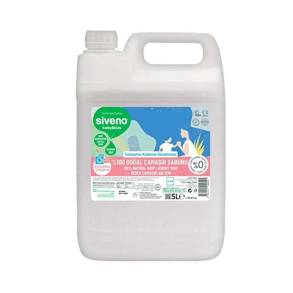 Siveno Baby Doğal Çamaşır Sabunu 5 lt