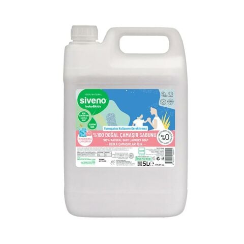 Siveno Baby Doğal Çamaşır Sabunu 5 lt