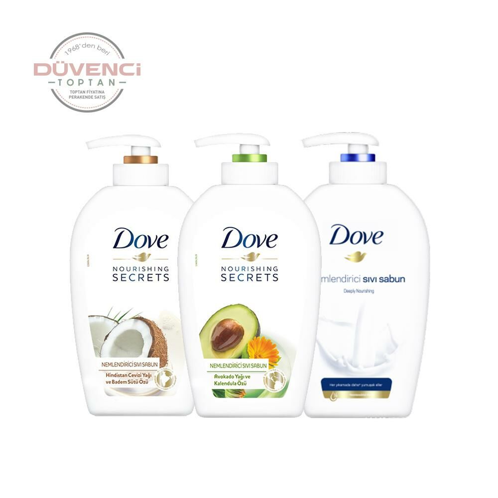 Düvenci Toptan Dove Sıvı Sabun 500 ML 3' lü Set Model 1