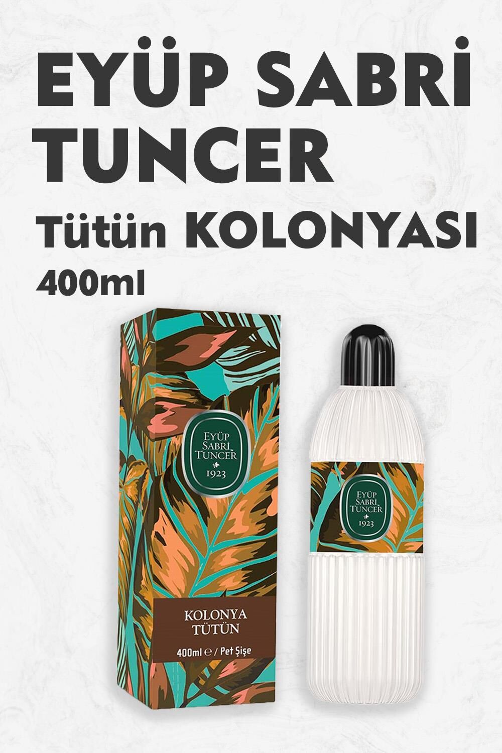 Eyüp Sabri Tuncer Tütün Kolonyası Pet Şişe 400 ML