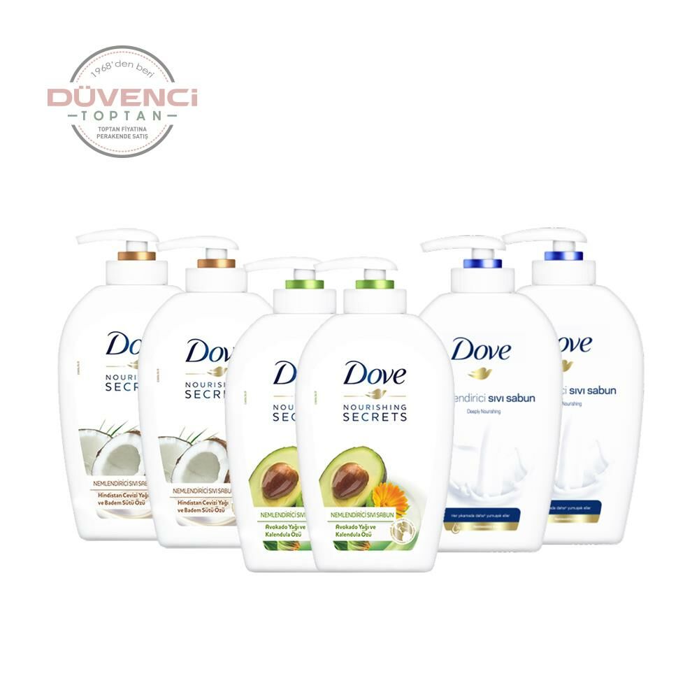 Düvenci Toptan Dove Sıvı Sabun 500 ML 6' lı Set Model 2