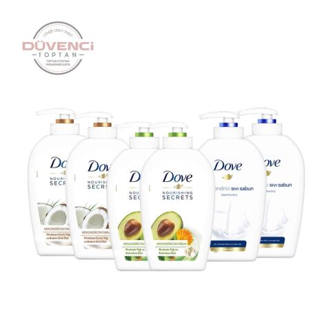 Düvenci Toptan Dove Sıvı Sabun 500 ML 6' lı Set Model 2