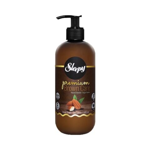 Sleepy Premium Brown Care Sıvı Sabun Badem 500 ml