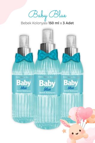 Eyüp Sabri Tuncer Baby Blue Bebek Kolonyası 150 ml x 3 Adet