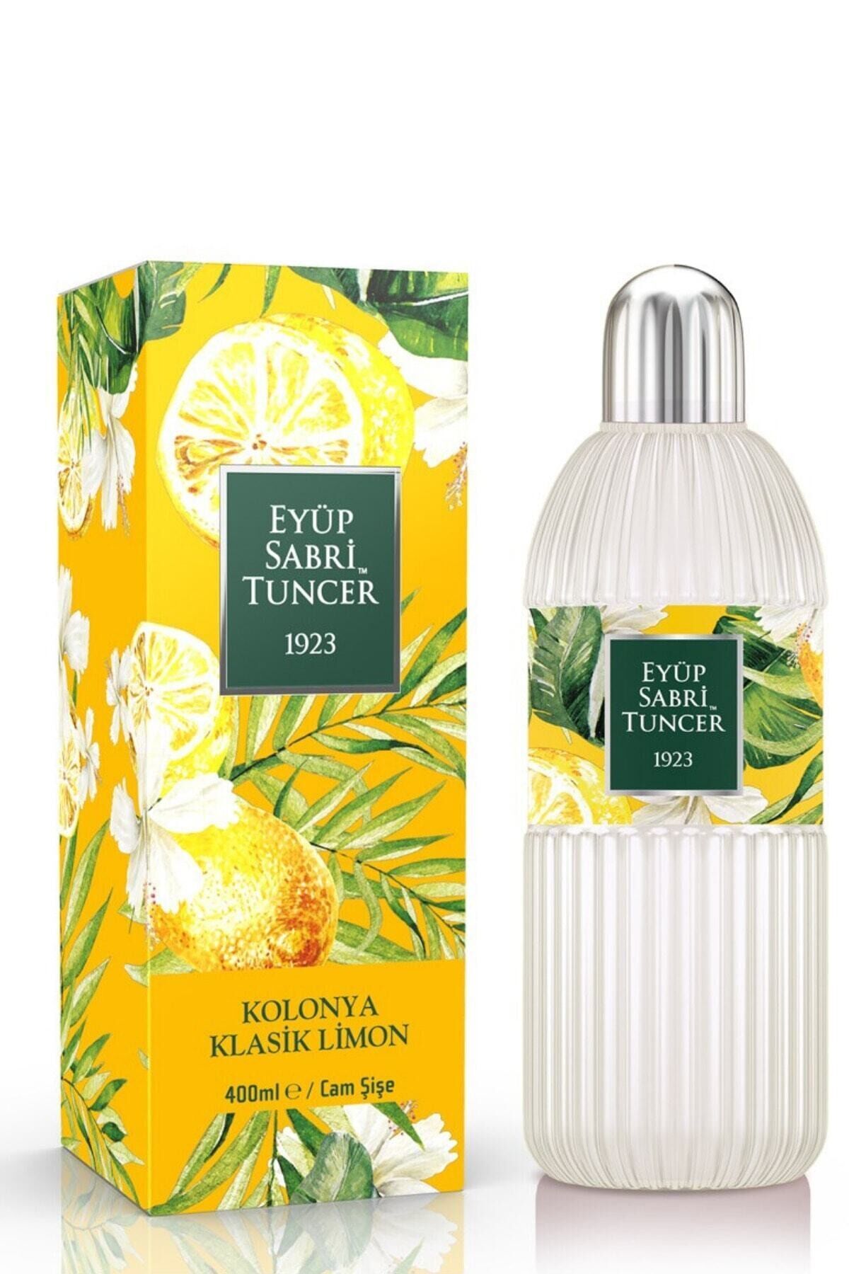 Eyüp Sabri Tuncer Klasik Limon Kolonyası Cam Şişe 400 ml