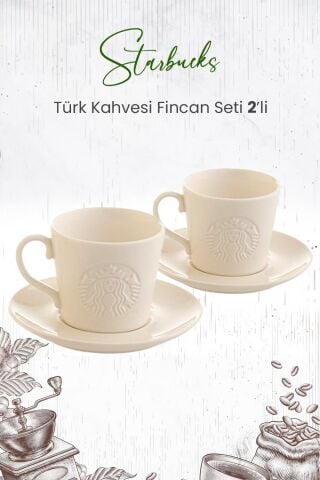 Starbucks® Türk Kahvesi Fincan Seti 2'li