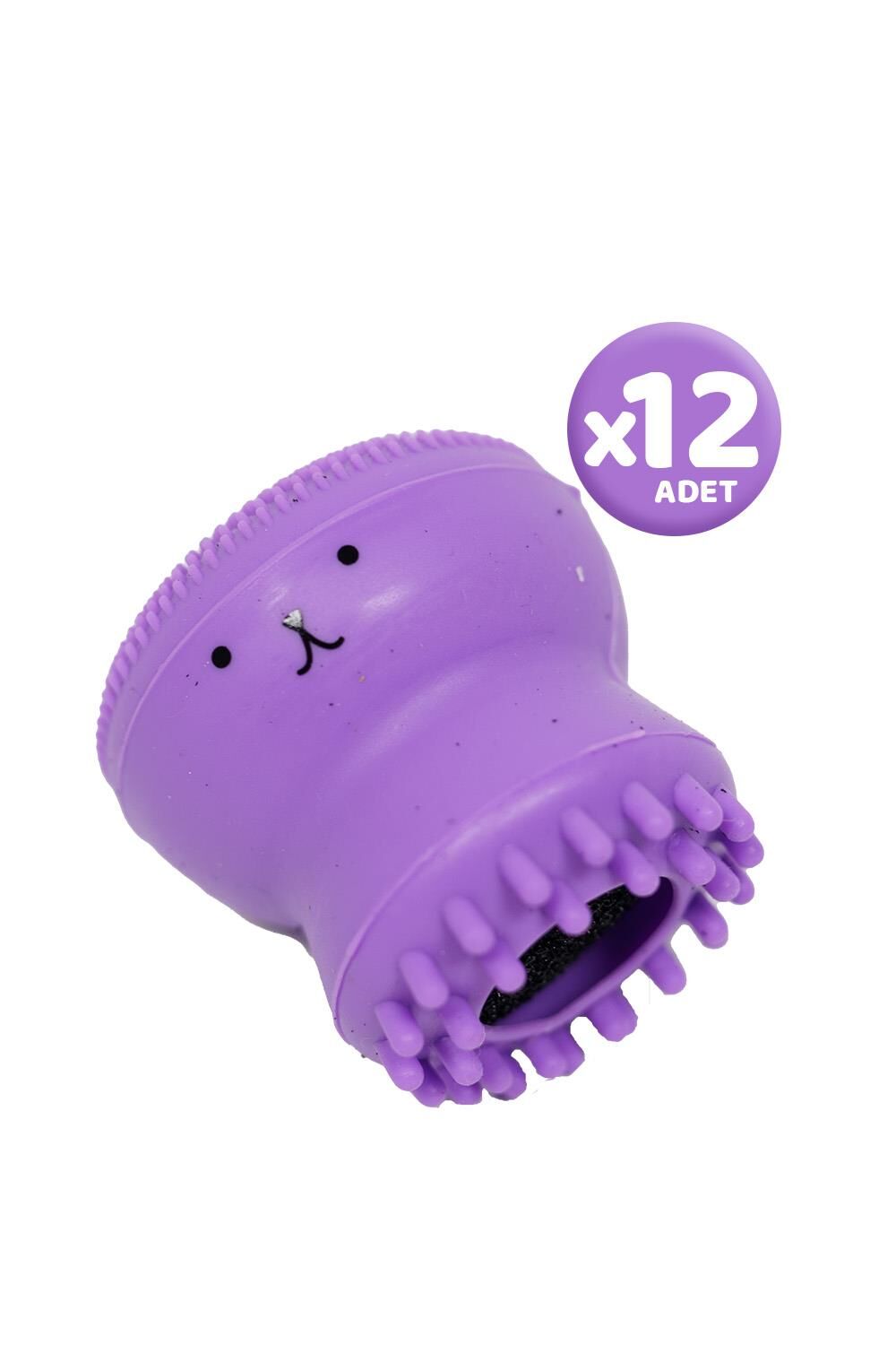 Tarko Lionesse Ahtapot Yüz Temizleme Fırçası - Mor x 12 Adet