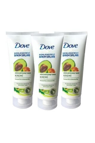 Dove Nemlendirici Bakım Sırları Dökülmeye Karşı Saç Bakım Kremi 170 ml x 3